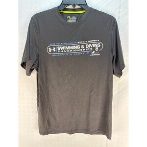 Under Armour Swimming & Diving Team Tech T-Shirt Gray Small